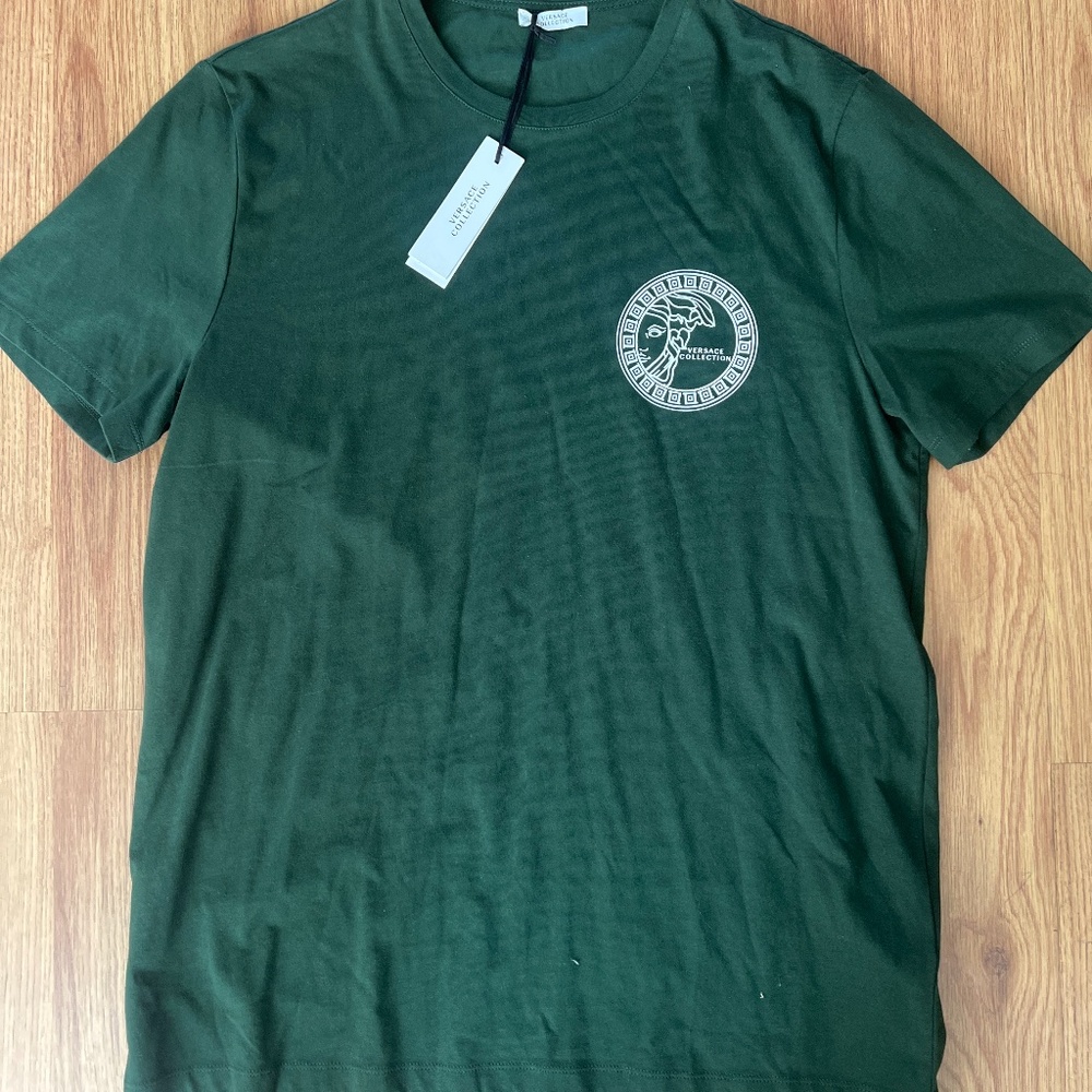 Men’s Green Versace T-Shirt